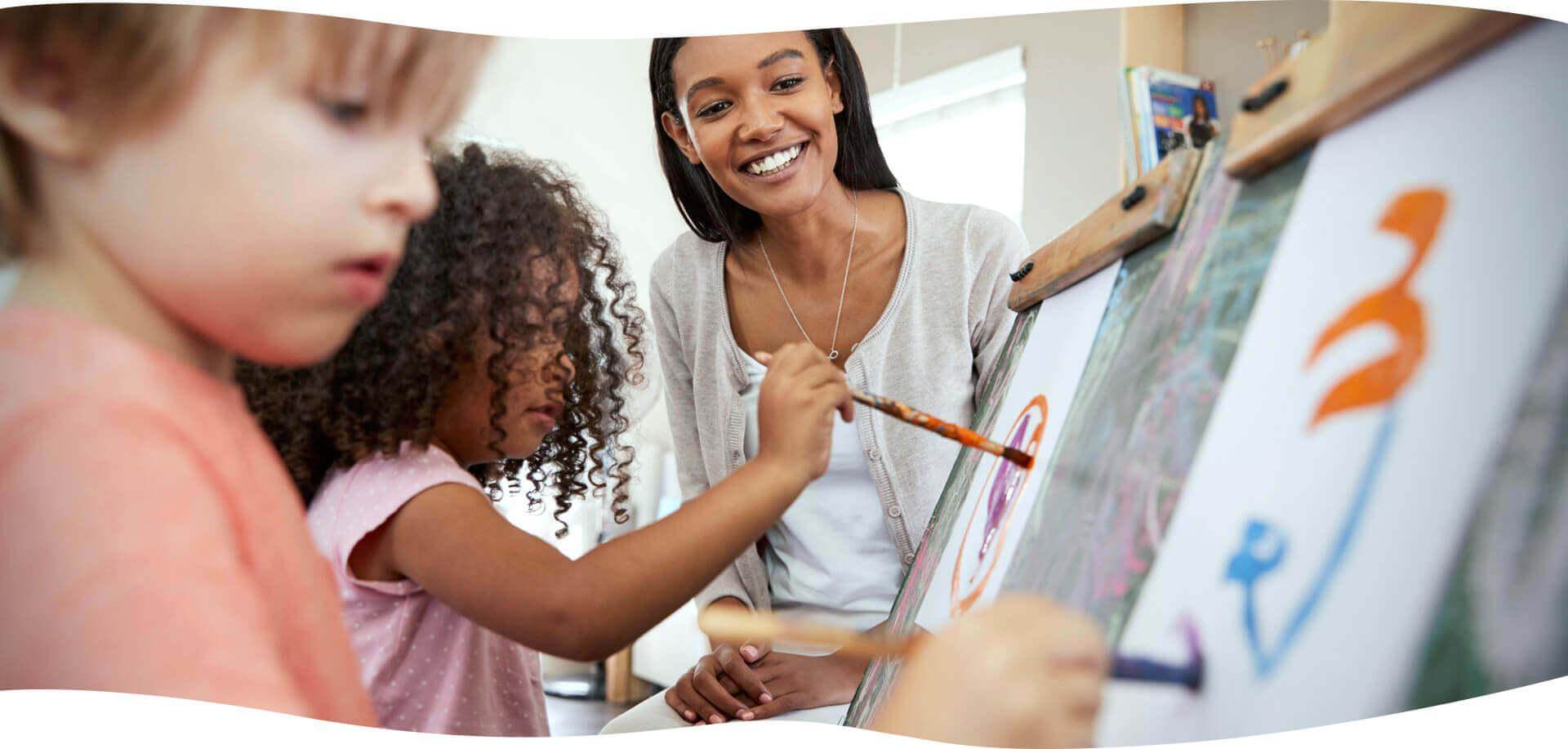 Supervised Art Session for Young Learners
